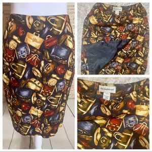 Vintage The Eagle’s Eye Accessories Wrap Skirt